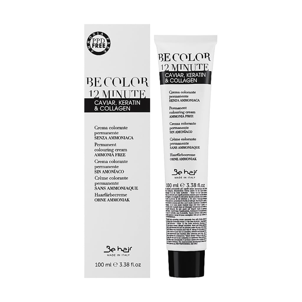 Напівперманентна крем-фарба для волосся Be Hair Be Color Permanent Colouring Cream 12 Minute 10.1 Very Light Blonde Ash Extra, 100 мл
